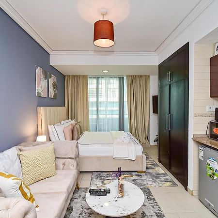 Luxury Escapes - Modern Studio Apt - Metro, Beach & Mall Mins Away Dubái Exterior foto