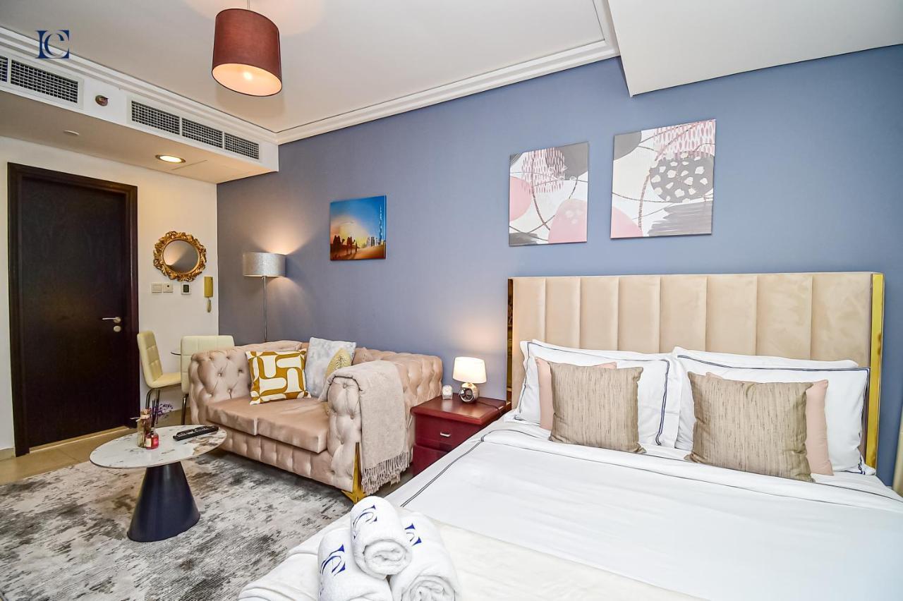 Luxury Escapes - Modern Studio Apt - Metro, Beach & Mall Mins Away Dubái Exterior foto